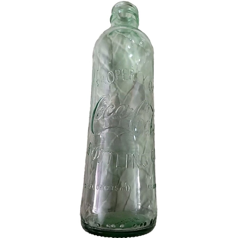 Green 2007 9.3 Oz. Coca-Cola Bottle Property Of Coca Cola Bottling Co 2x7.5 Inch